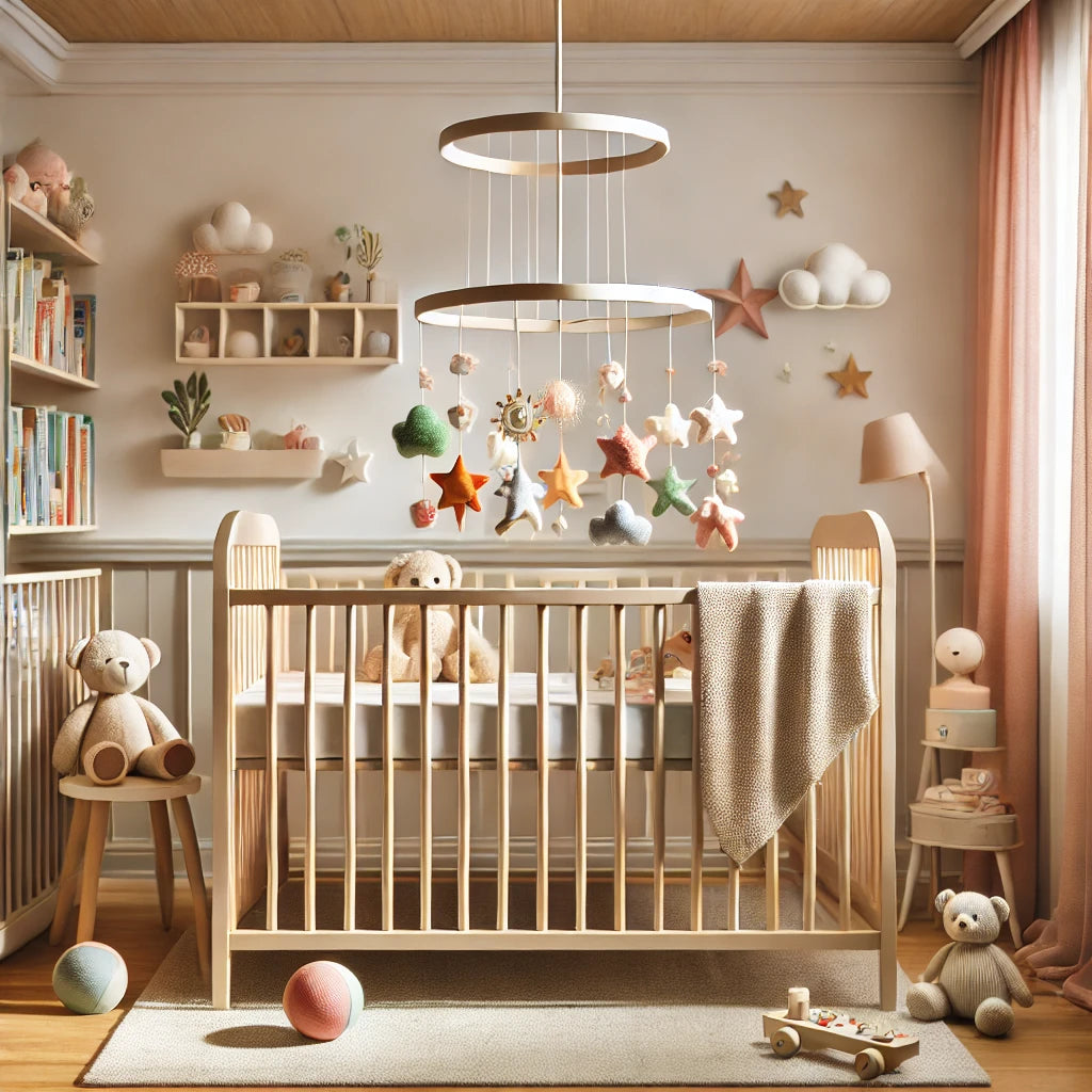 Le mobile de lit : L'accessoire tendance et essentiel pour la chambre de bébé