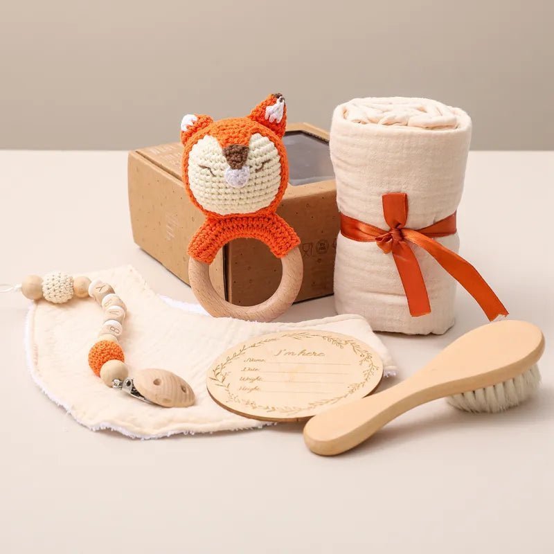 Coffret Cadeau de Naissance – 6 pièces - Beige- Le monde des pitchounes