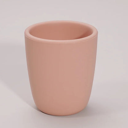 Gobelet d'Apprentissage en Silicone - Rose pastel- Le monde des pitchounes